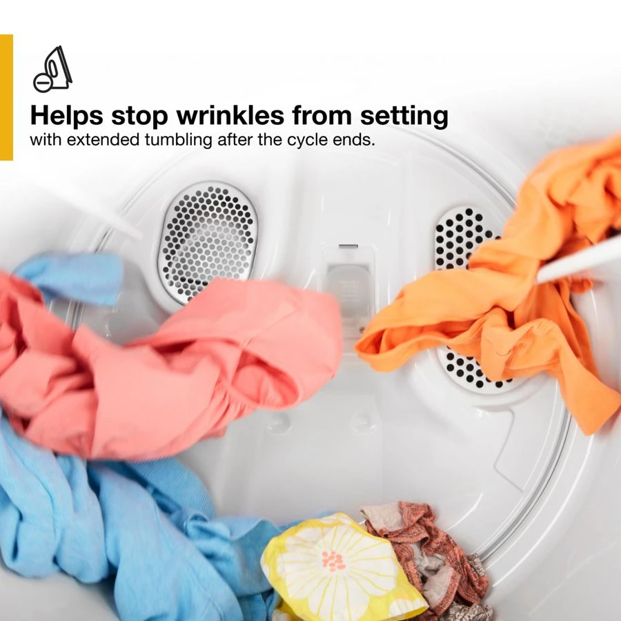7.0 Cu. Ft. Top Load Electric Dryer With Autodry™ Drying System WED4950HW