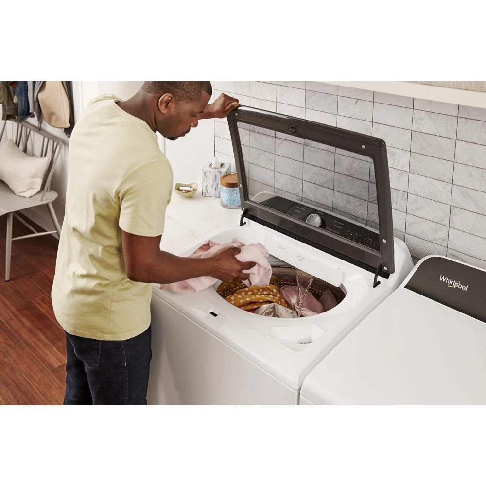 7.0 Cu. Ft. Long Vent Electric Moisture Sensing Dryer WED500CMW