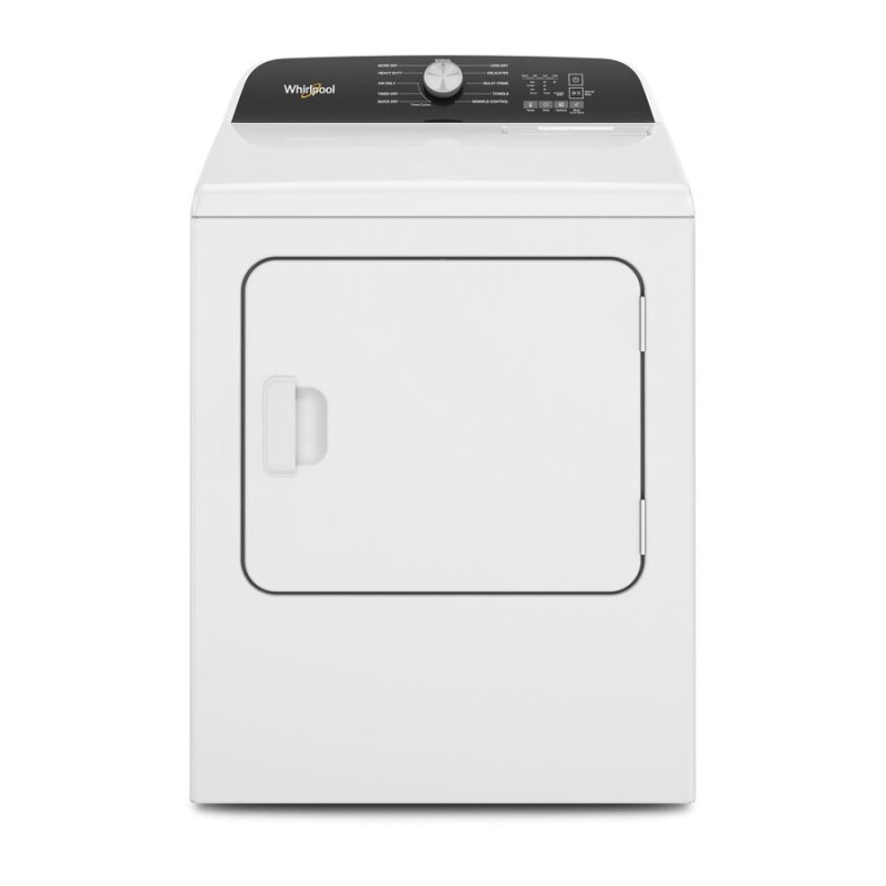 Whirlpool 7.0 Cu. Ft. Long Vent Electric Moisture Sensing Dryer White WED500CMW Picture 1