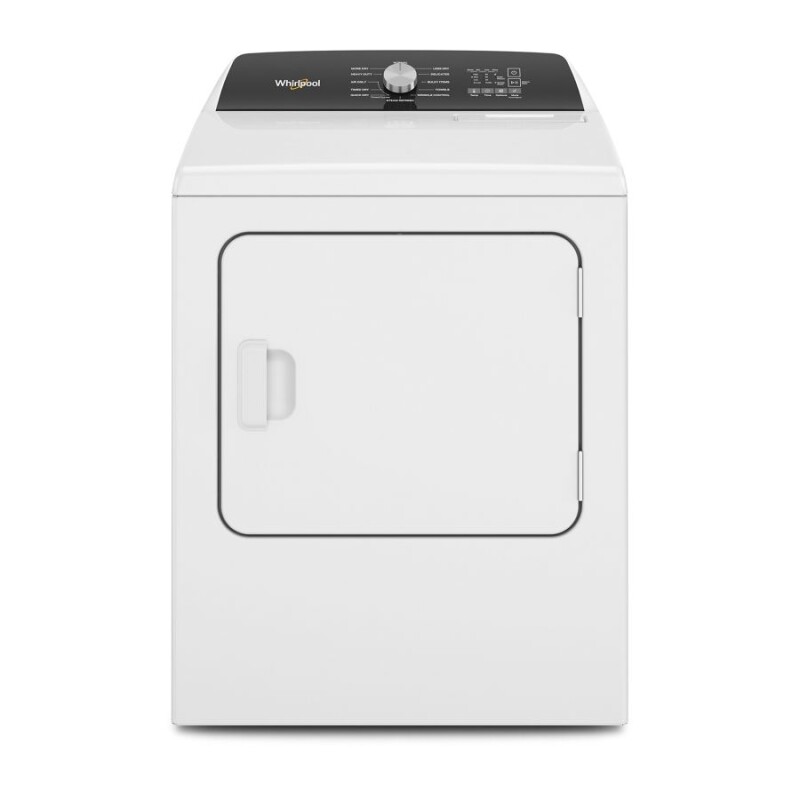Whirlpool 7.0 Cu. Ft. Front Load Electric Moisture Sensing Dryer with Steam White WED5050LW Picture 1