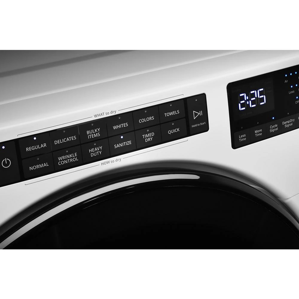 7.4 Cu. Ft. Electric Wrinkle Shield Dryer WED5605MW