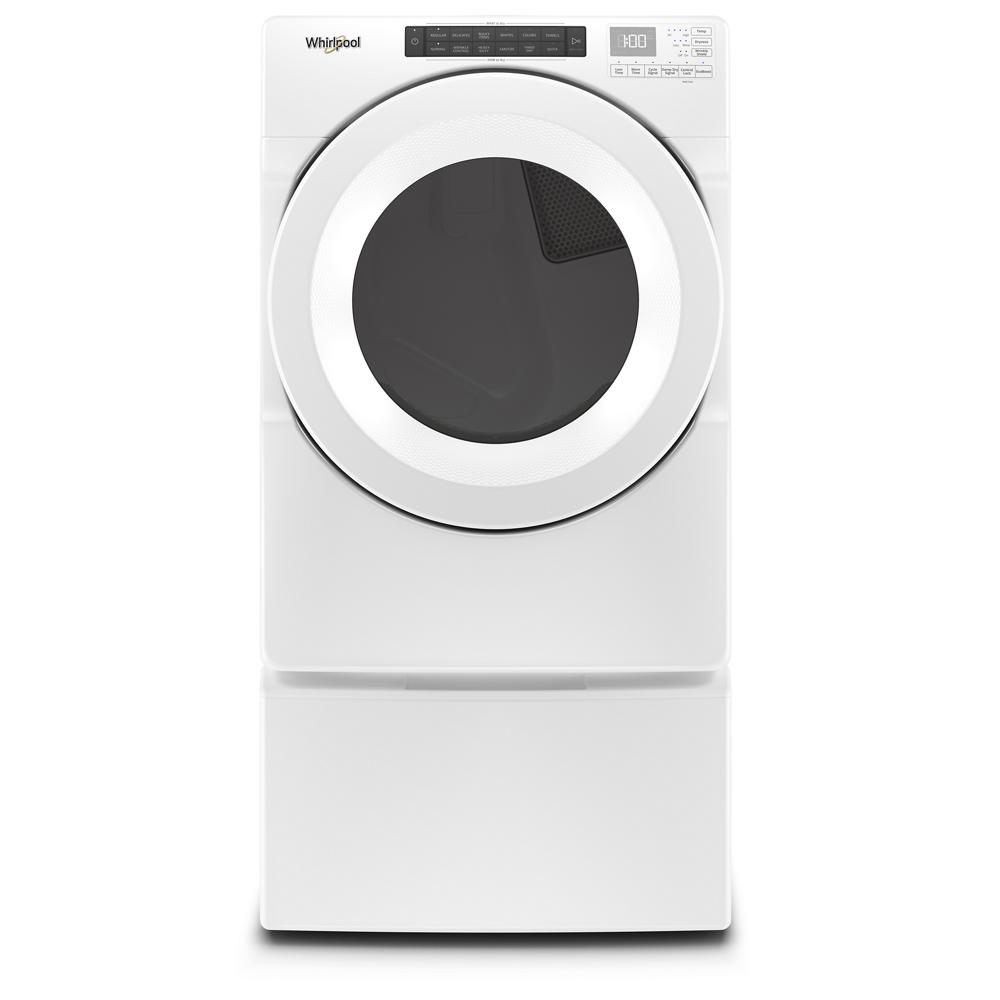 Whirlpool 7.4 cu. ft. Front Load Electric Dryer with Intuitive Touch Controls White WED5620HW Picture 1