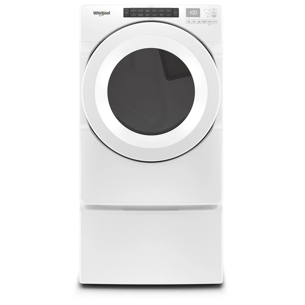 7.4 cu. ft. Front Load Electric Dryer with Intuitive Touch Controls WED5620HW