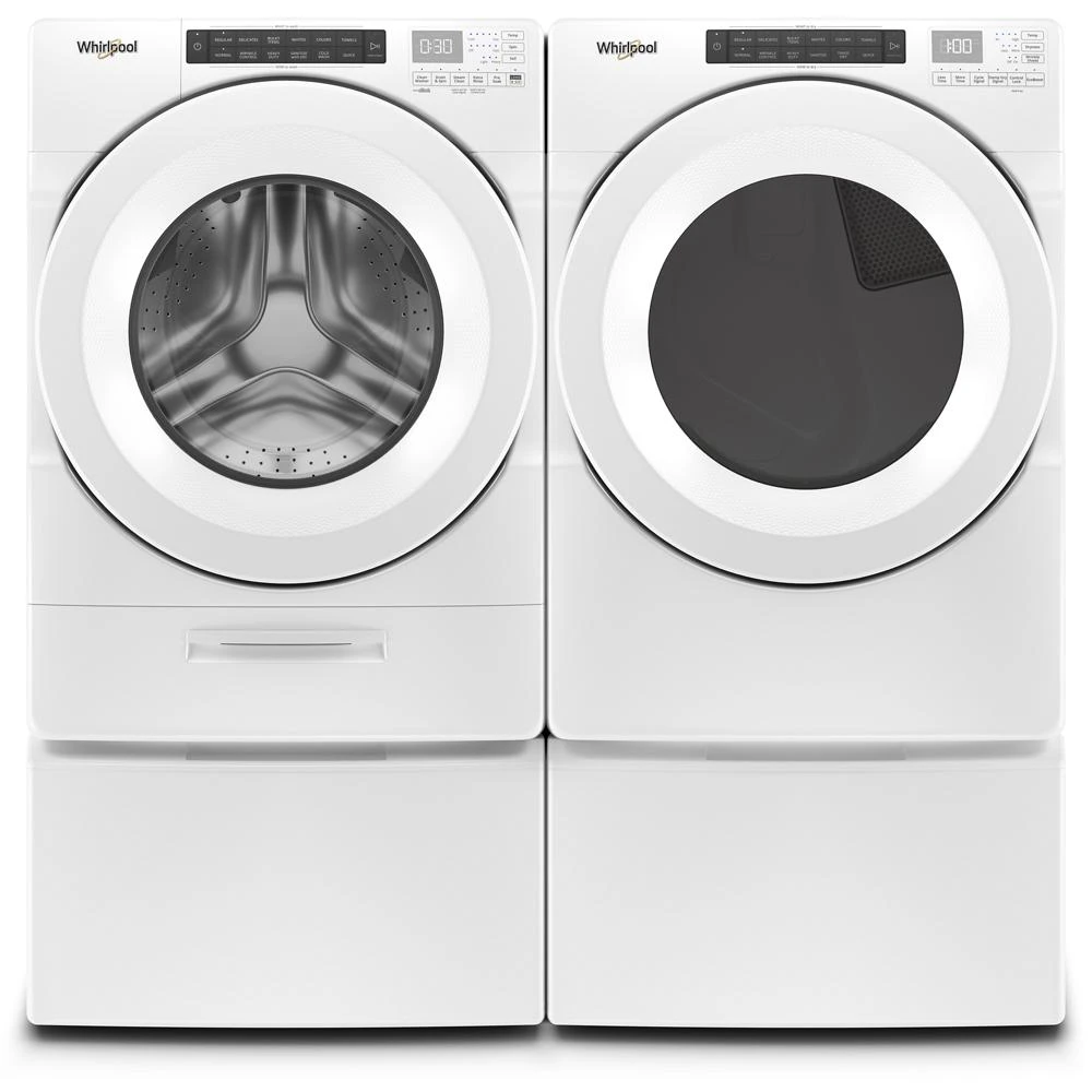 7.4 cu. ft. Front Load Electric Dryer with Intuitive Touch Controls WED5620HW