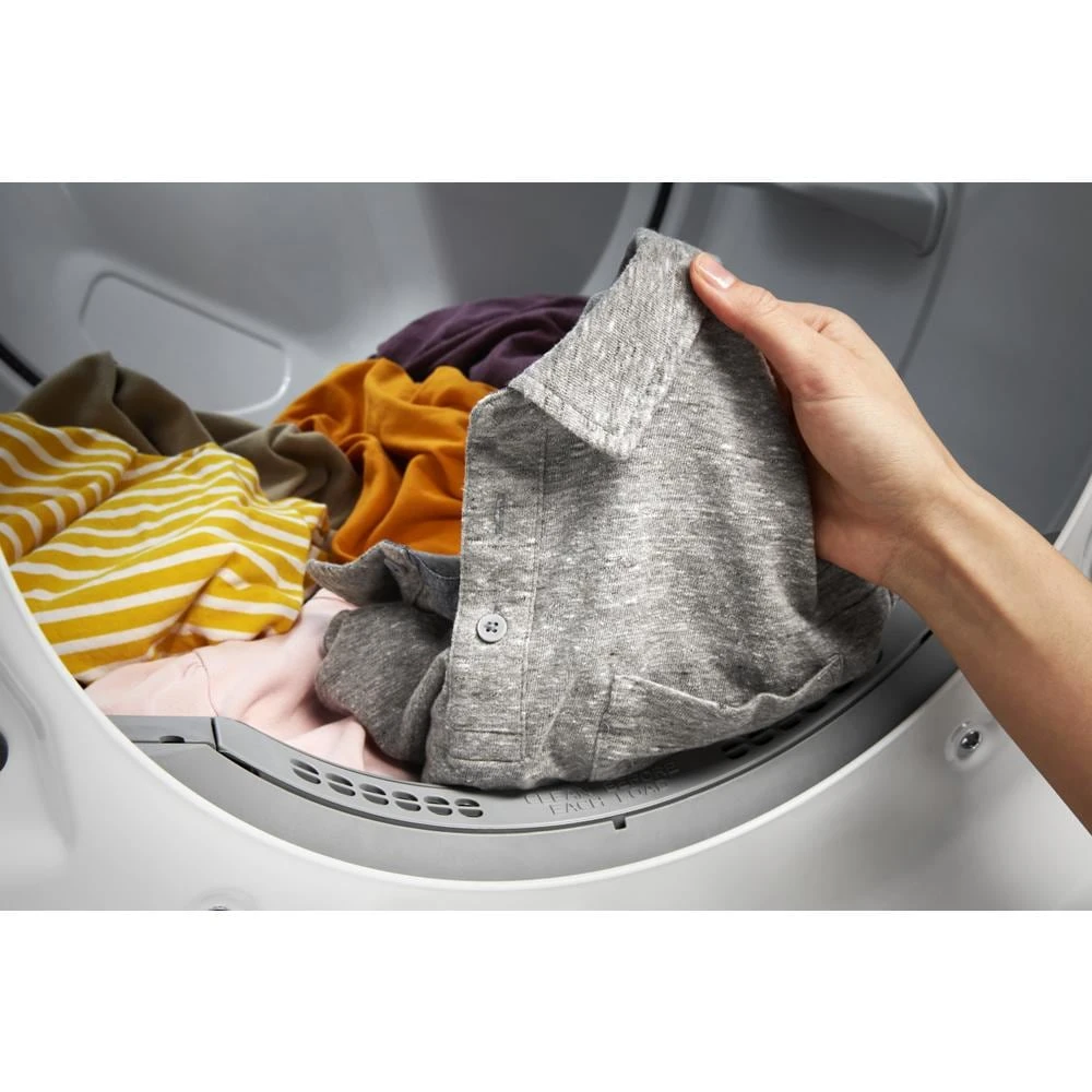 7.4 cu. ft. Front Load Electric Dryer with Intuitive Touch Controls WED5620HW