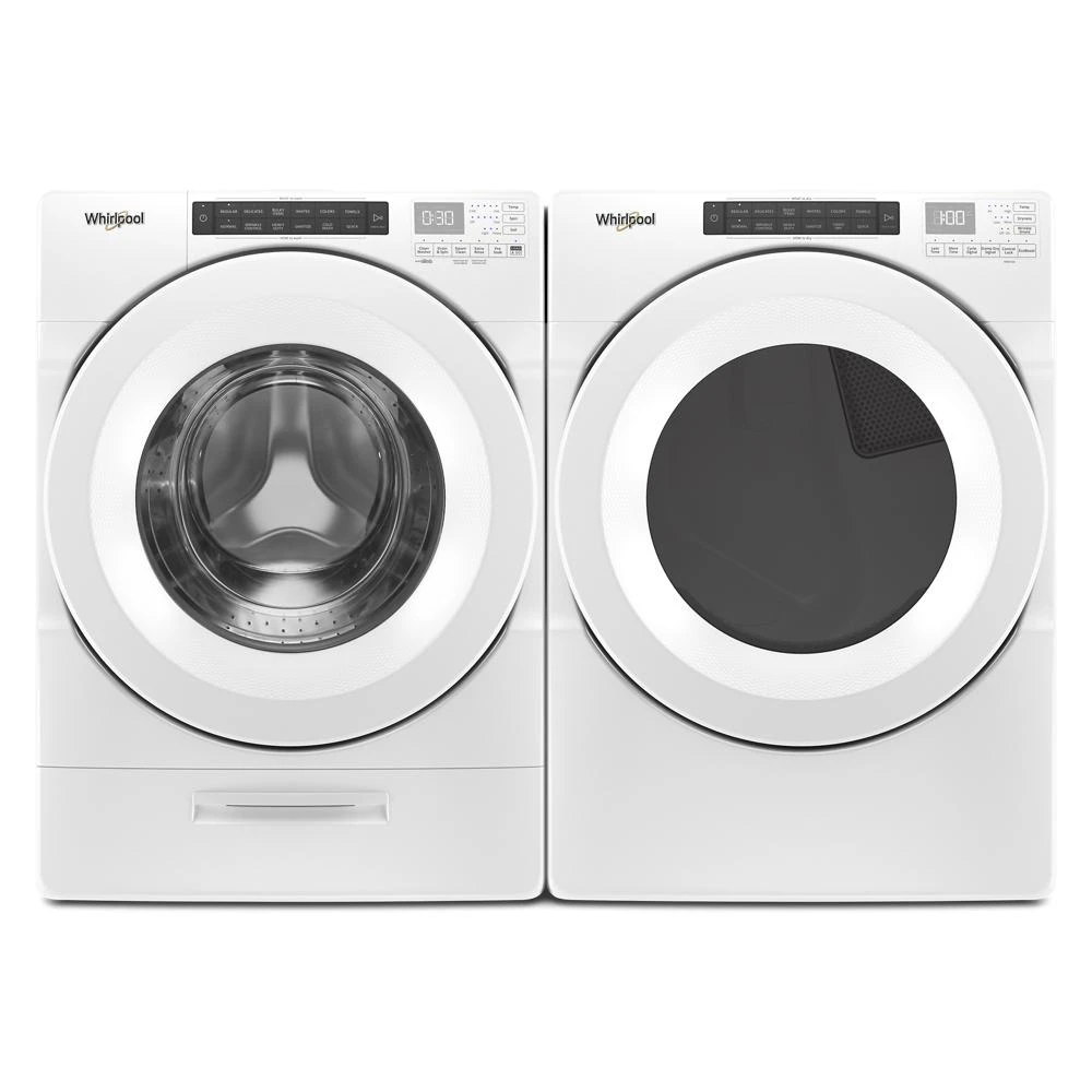 7.4 cu. ft. Front Load Electric Dryer with Intuitive Touch Controls WED5620HW