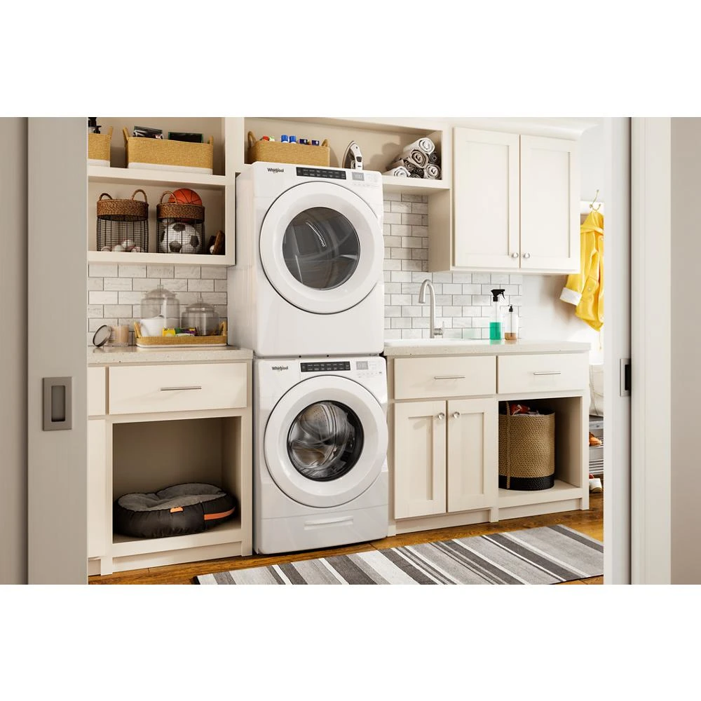 7.4 cu. ft. Front Load Electric Dryer with Intuitive Touch Controls WED5620HW