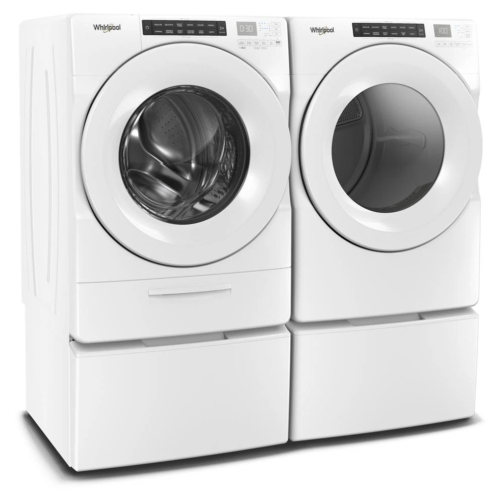 7.4 cu. ft. Front Load Electric Dryer with Intuitive Touch Controls WED5620HW