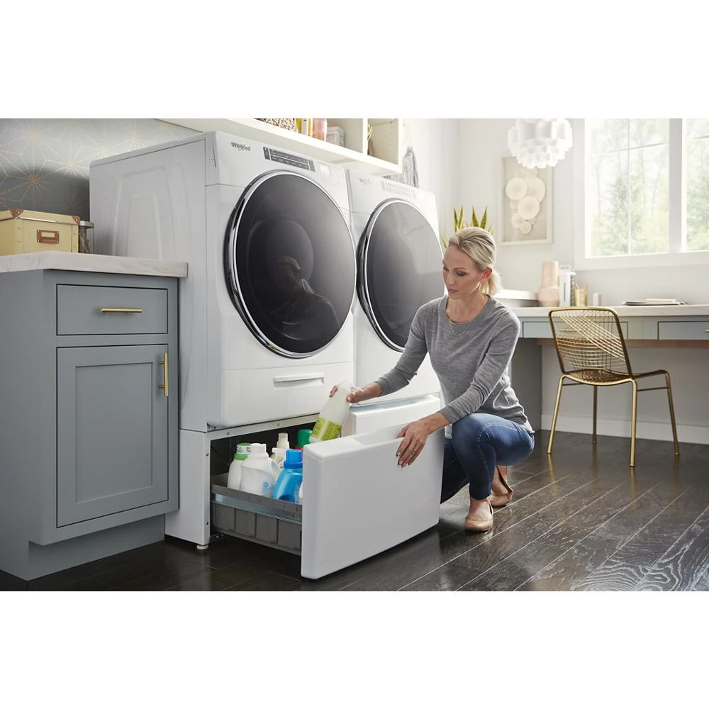 7.4 cu. ft. Front Load Electric Dryer with Intuitive Touch Controls WED5620HW