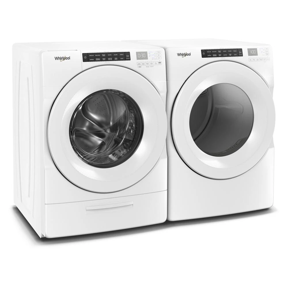 7.4 cu. ft. Front Load Electric Dryer with Intuitive Touch Controls WED5620HW
