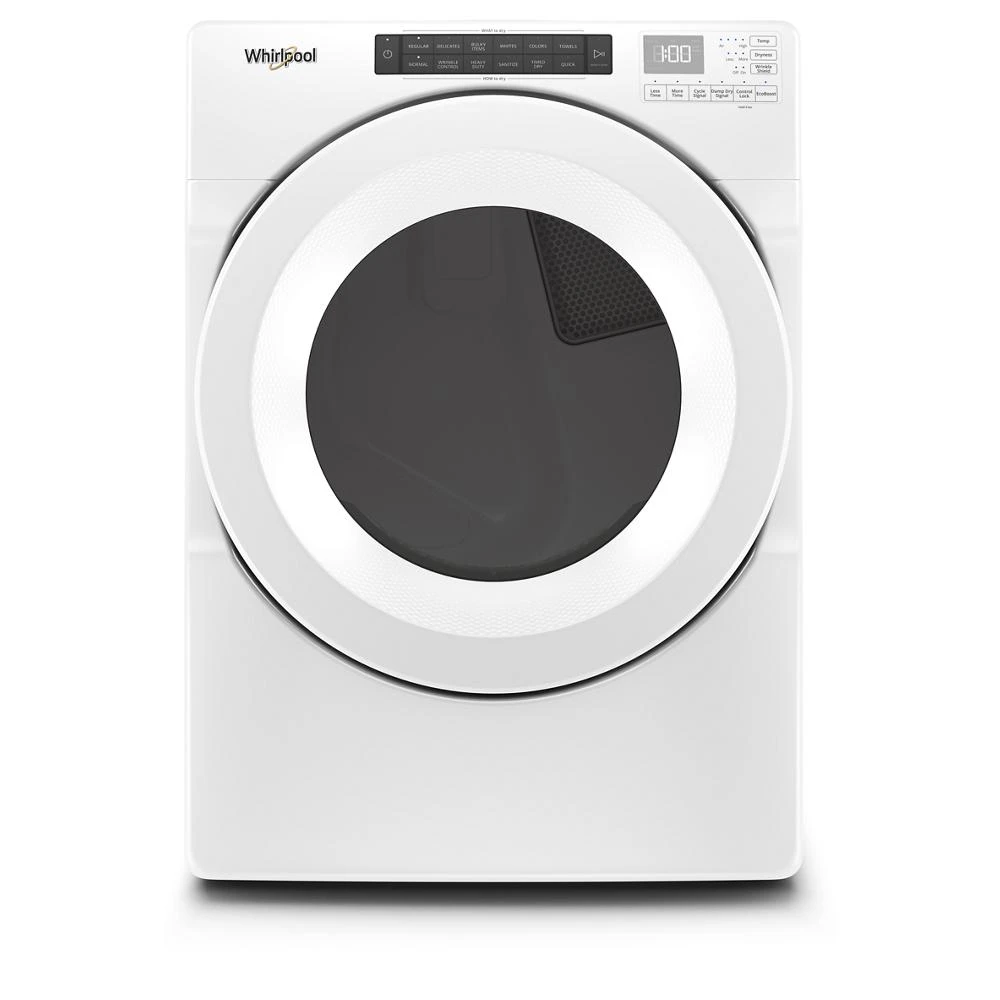 7.4 cu. ft. Front Load Electric Dryer with Intuitive Touch Controls WED5620HW