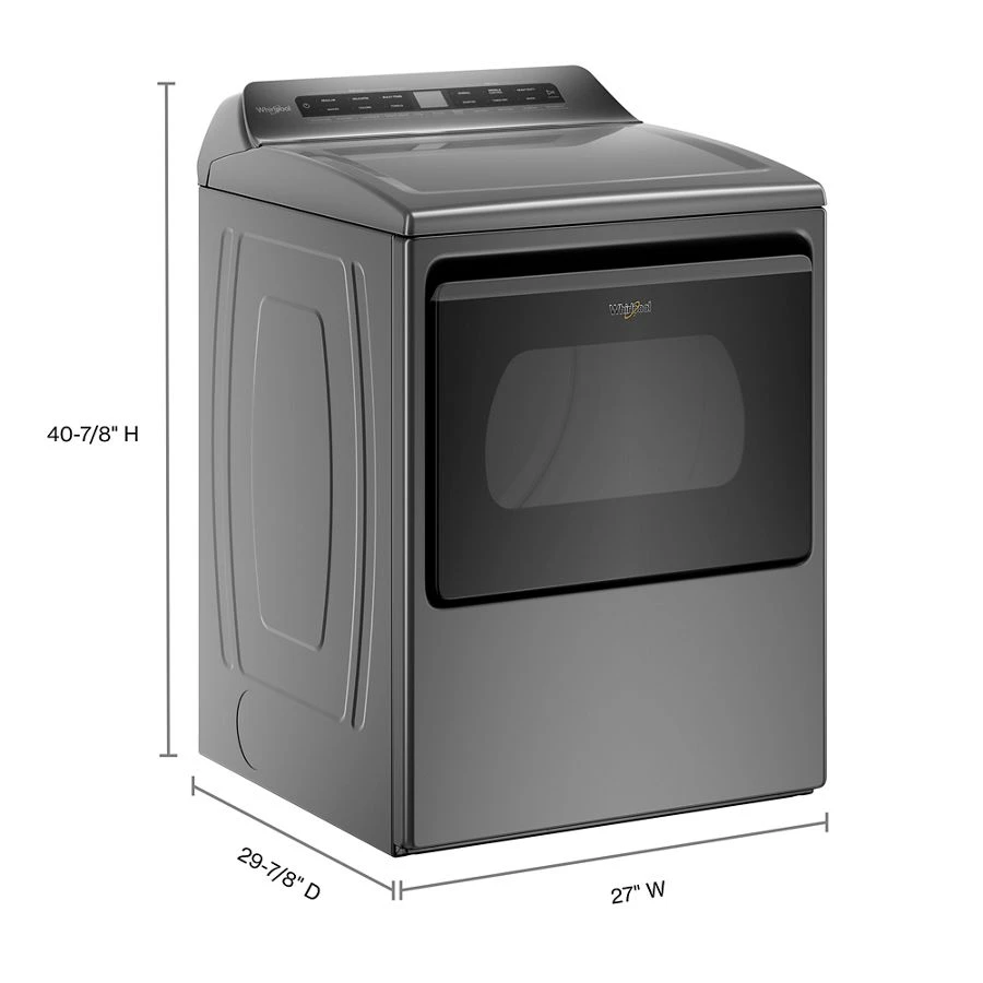 7.4 cu. ft. Smart Top Load Electric Dryer WED6120HC