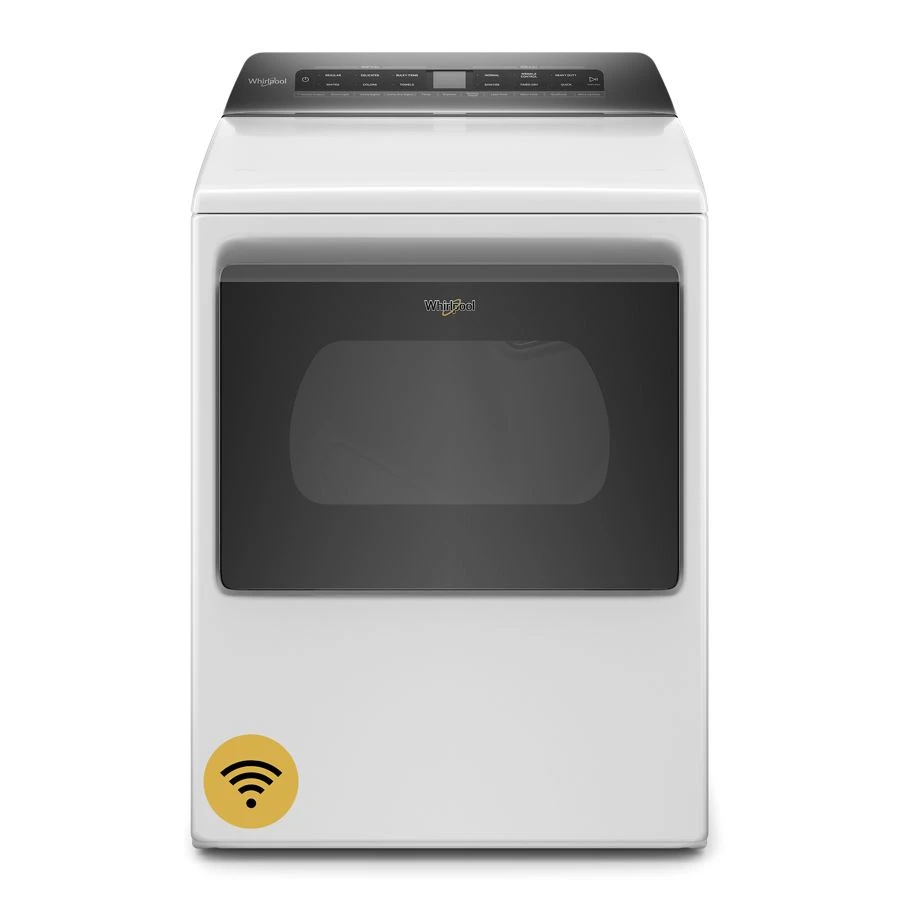 7.4 Cu. Ft. Smart Top Load Electric Dryer WED6120HW