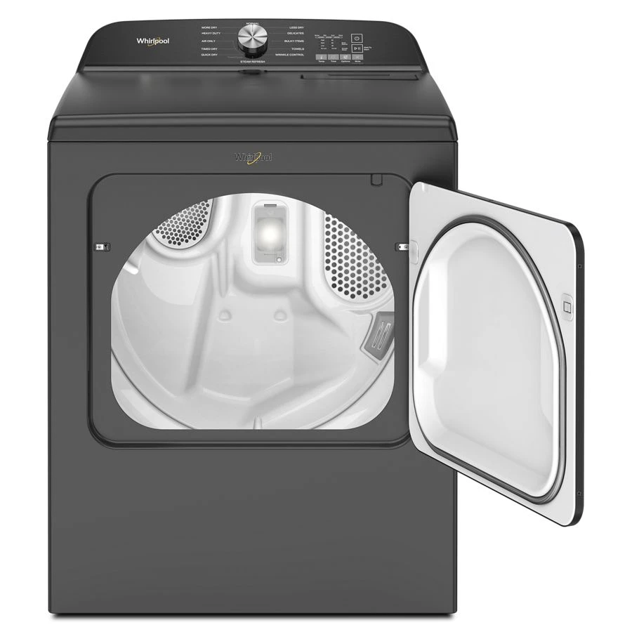 7.0 Cu. Ft. Whirlpool® Top Load Electric Dryer with Moisture Sensor WED6150PB