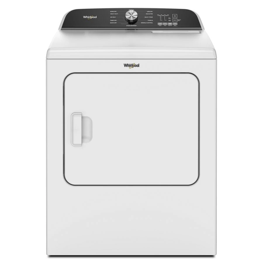 7.0 Cu. Ft. Top Load Electric Dryer with Moisture Sensor WED6150PW
