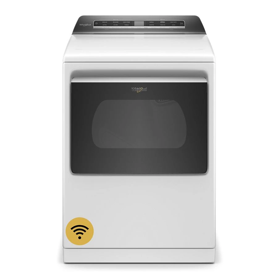 7.4 cu. ft. Smart Top Load Electric Dryer WED7120HW