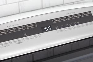 7.4 cu. ft. Top Load Electric Dryer with AccuDry Sensor Drying Technology WED7500GW