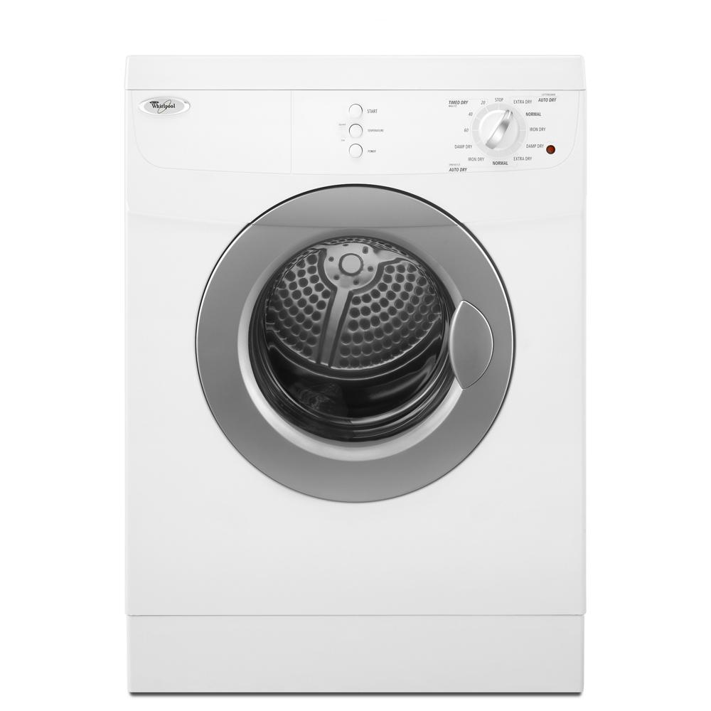 3.8 cu.ft Compact Front Load Electric Dryer, 11 Cycles WED7500VW