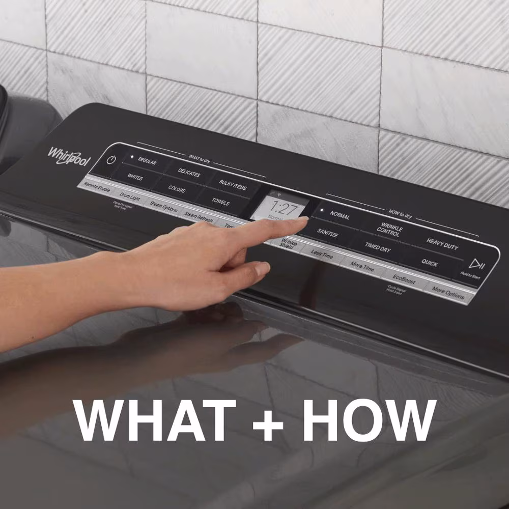 8.8 cu. ft. Smart Capable Top Load Electric Dryer WED8120HC