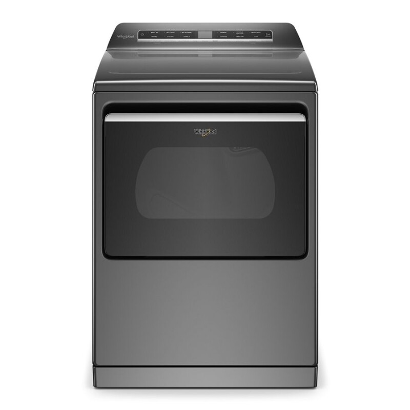 Whirlpool 7.4 cu. ft. Front Load Electric Dryer with Advanced Moisture Sensing Chrome Shadow WED8127LC Picture 1