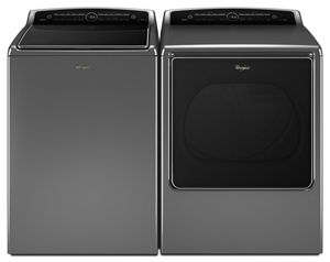 8.8 cu.ft Top Load HE Electric Dryer with Intuitive Touch Controls, Steam Refresh WED8500DC