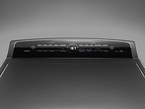 8.8 cu.ft Top Load HE Electric Dryer with Intuitive Touch Controls, Steam Refresh WED8500DC