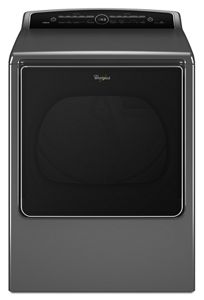 8.8 cu.ft Top Load HE Electric Dryer with Intuitive Touch Controls, Steam Refresh WED8500DC