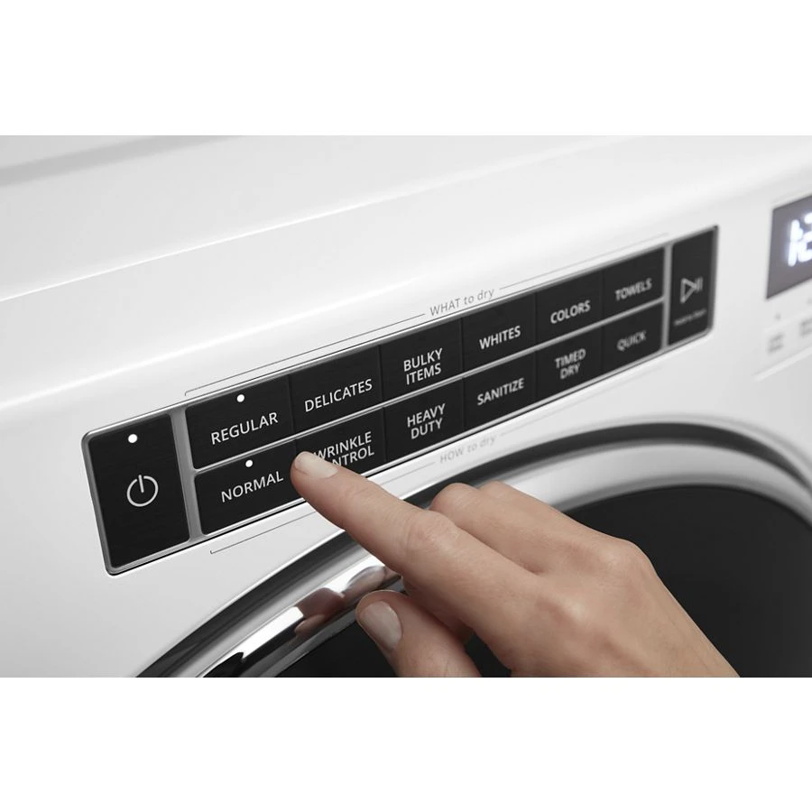 7.4 cu. ft. Front Load Electric Dryer with Steam Cycles WED8620HW