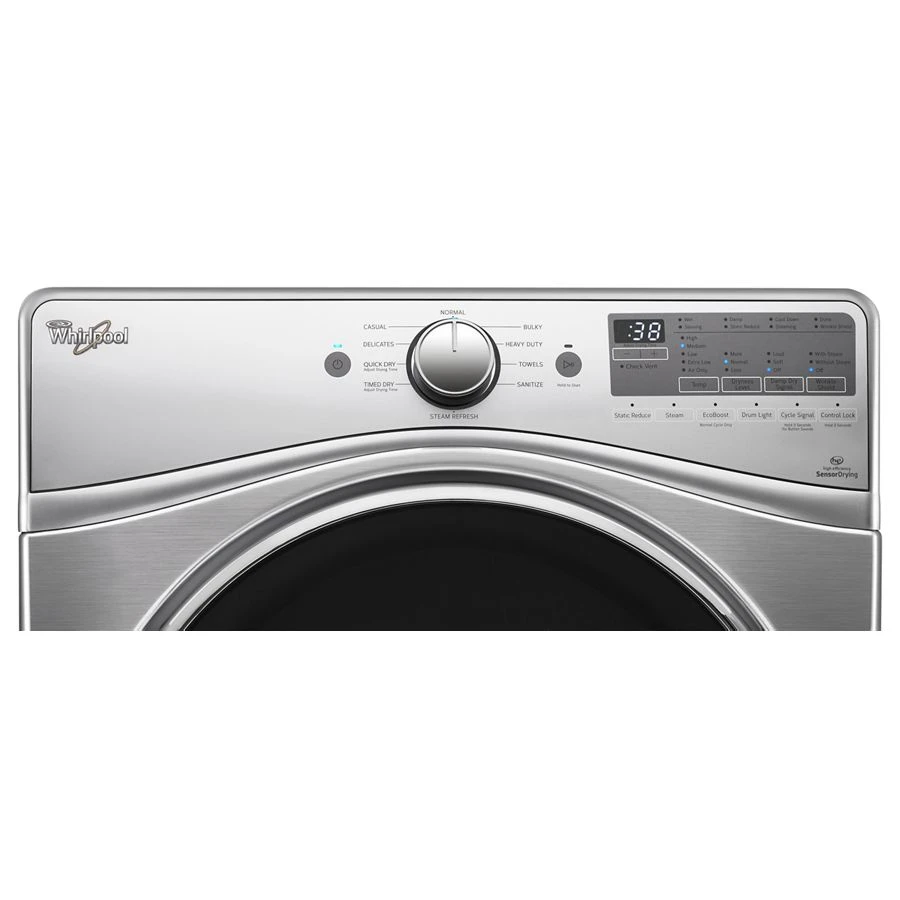 7.4 cu.ft Front Load Electric Dryer with Advanced Moisture Sensing, EcoBoost™ WED92HEFU