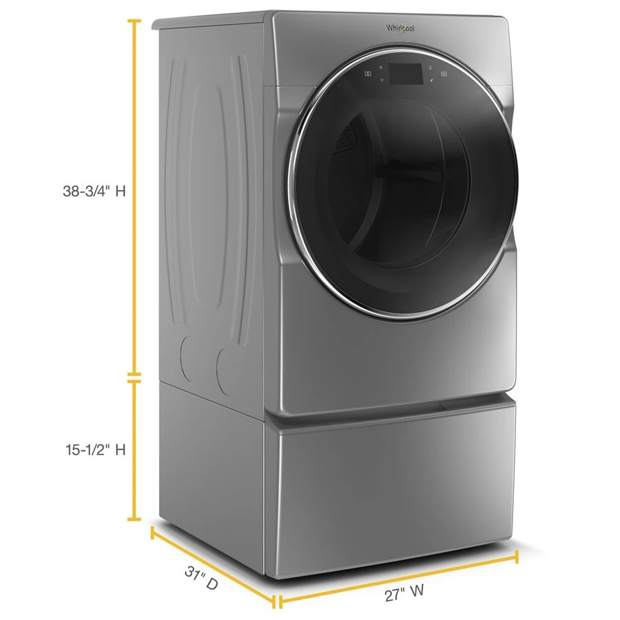 7.4 cu. ft. Smart Front Load Electric Dryer WED9620HC