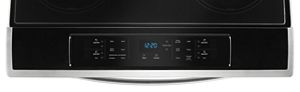 4.8 cu. ft. Guided Electric Front Control Range With The Easy-Wipe Ceramic Glass Cooktop WEE510S0FS
