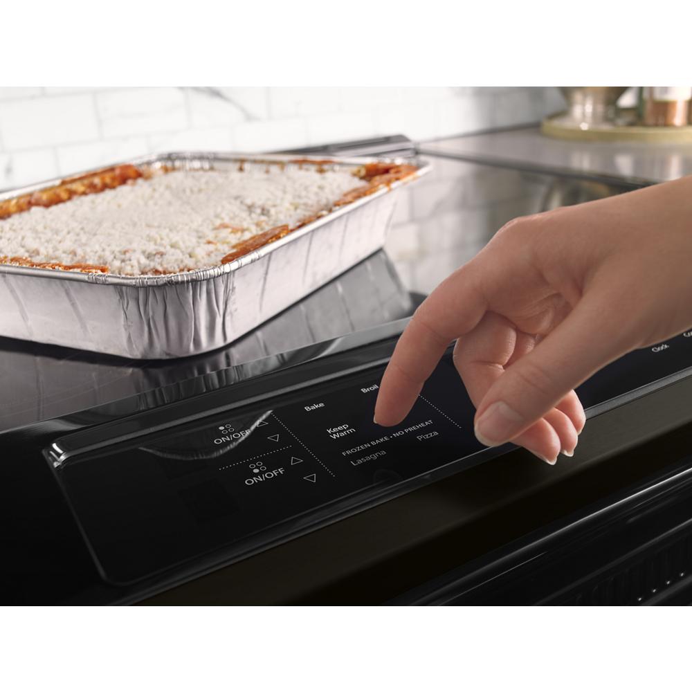 4.8 cu. ft. Guided Electric Front Control Range With The Easy-Wipe Ceramic Glass Cooktop WEE510S0FV