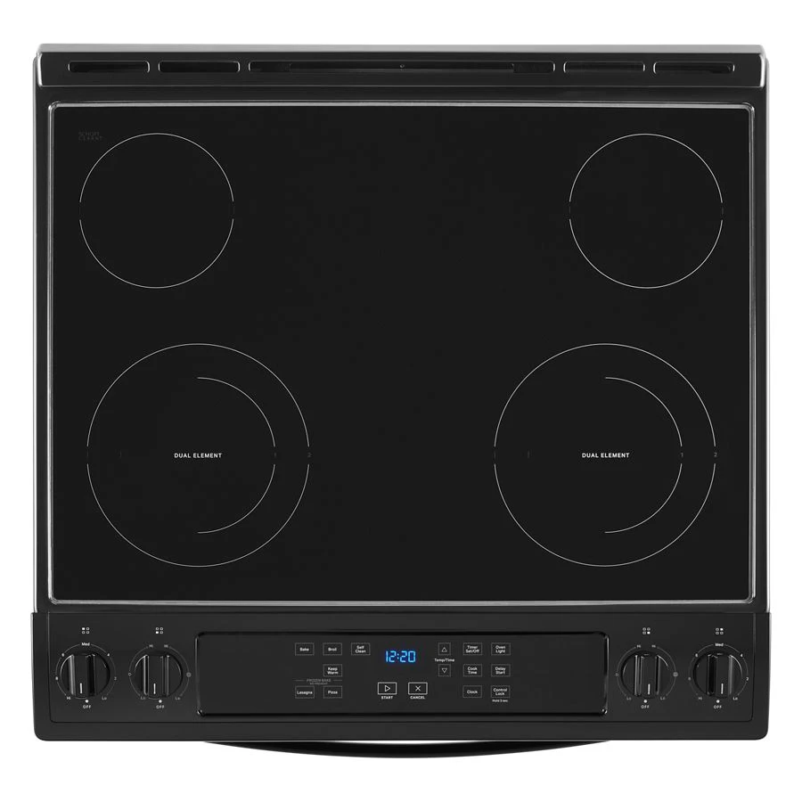 4.8 Cu. Ft. Electric Range with Frozen Bake™ Technology WEE515S0LB