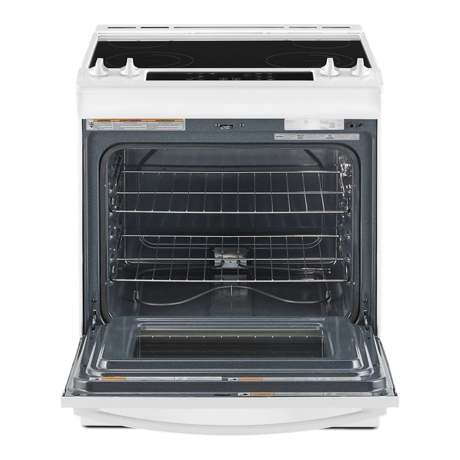 4.8 Cu. Ft. Whirlpool® Electric Range with Frozen Bake™ Technology WEE515S0LW
