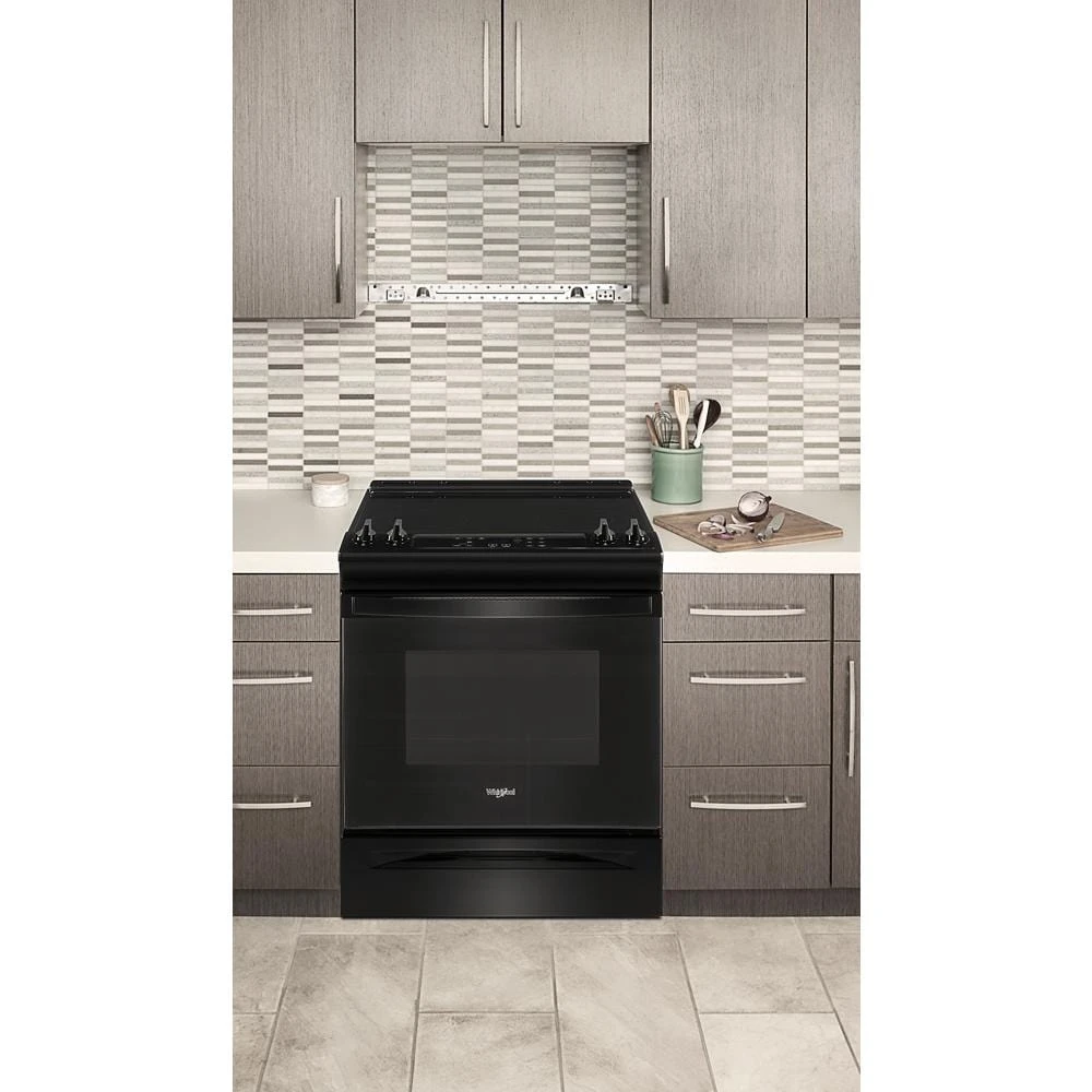 34" Tall Range with Self Clean Oven Cycle WEE515SALB