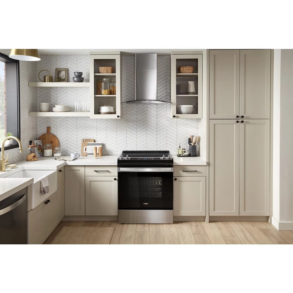 34" Tall Range with Self Clean Oven Cycle WEE515SALS