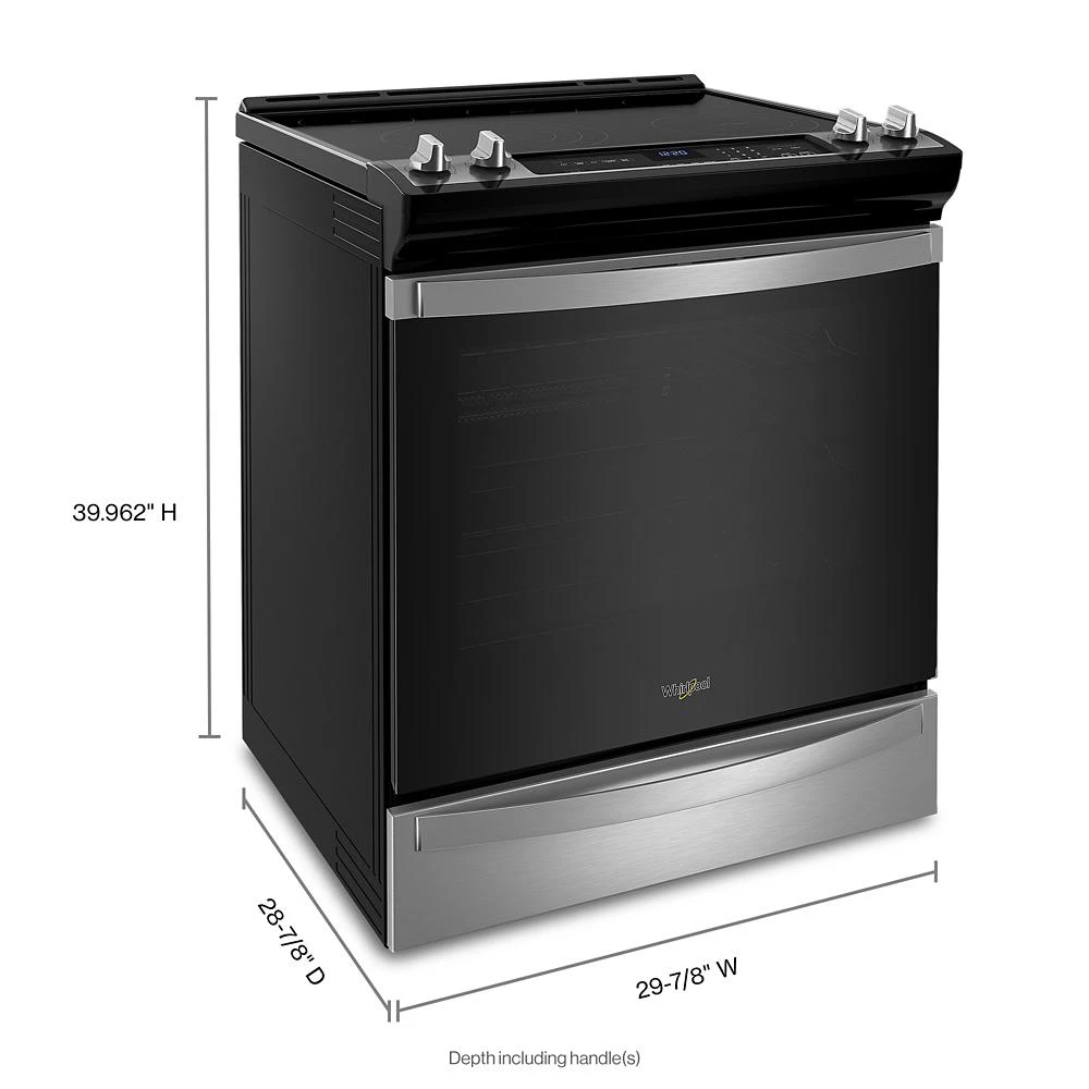 6.4 Cu. Ft. Electric 7-in-1 Air Fry Oven WEE745H0LZ