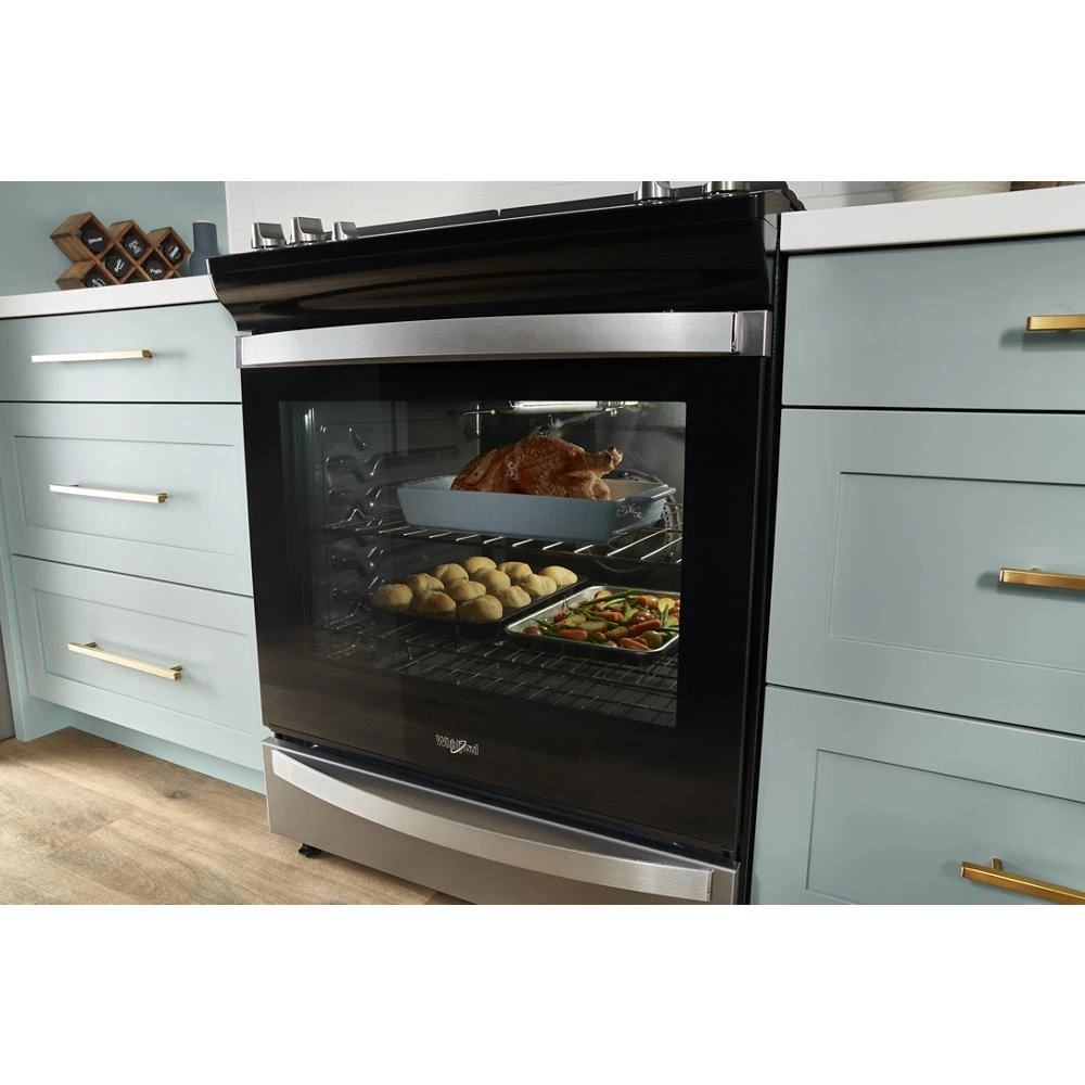 6.4 Cu. Ft. Electric 7-in-1 Air Fry Oven WEE745H0LZ