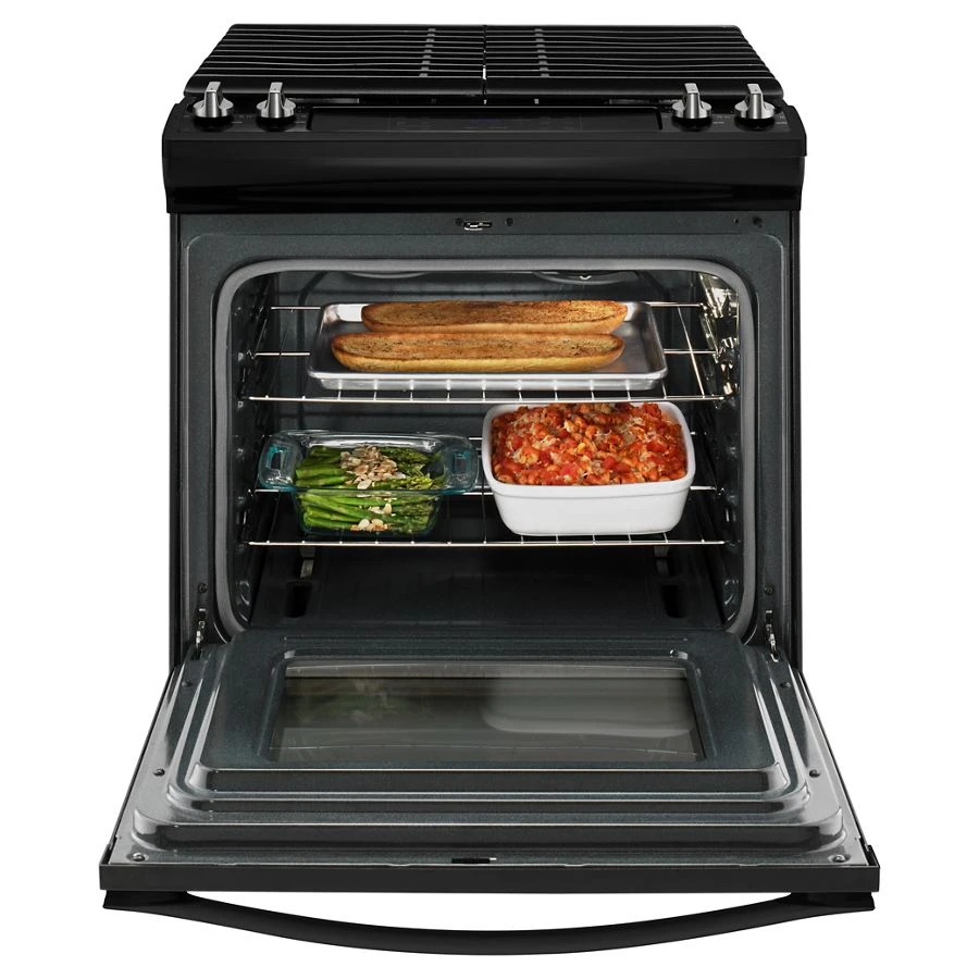 5.0 Cu. Ft. Front Control Gas Range With Cast-iron Grates WEG515S0FB
