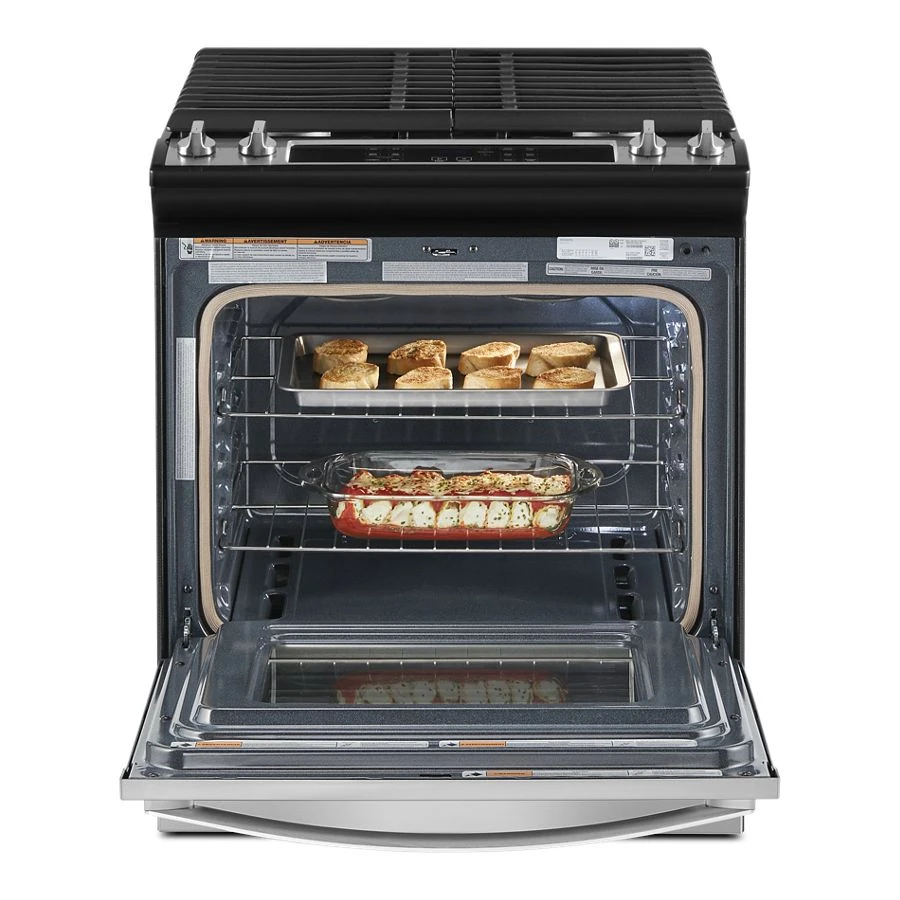 5.0 Cu. Ft.Gas Range with Frozen Bake Technology WEG515S0LZ