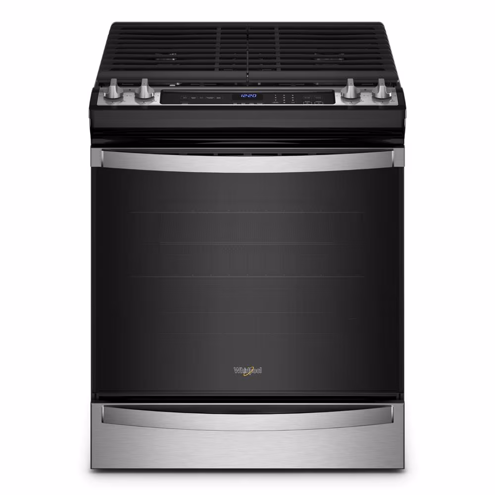 Whirlpool 5.8 Cu. Ft. Gas 7-in-1 Air Fry Oven Fingerprint Resistant Stainless Steel WEG745H0LZ Picture 1