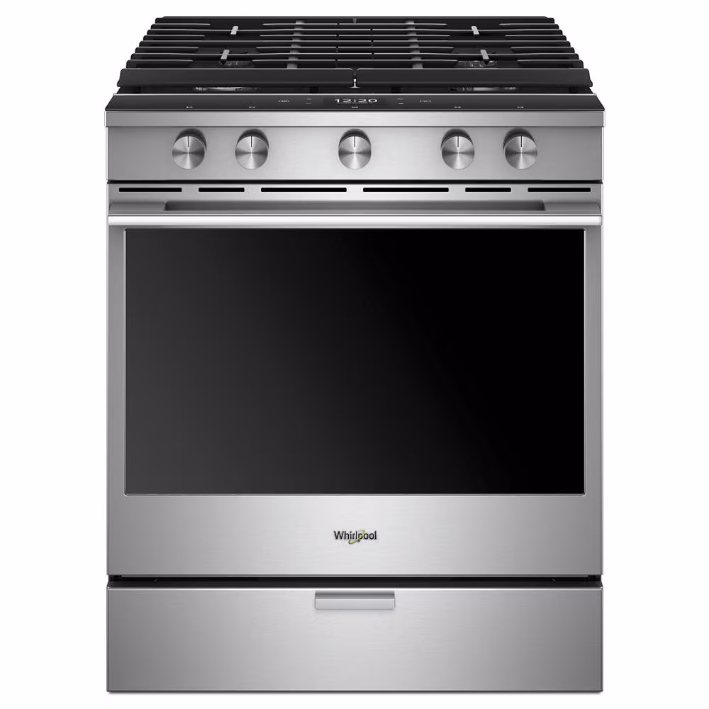 5.8 cu. ft. Smart Slide-in Gas Range with EZ-2-Lift™ Hinged Cast-Iron Grates WEGA25H0HZ