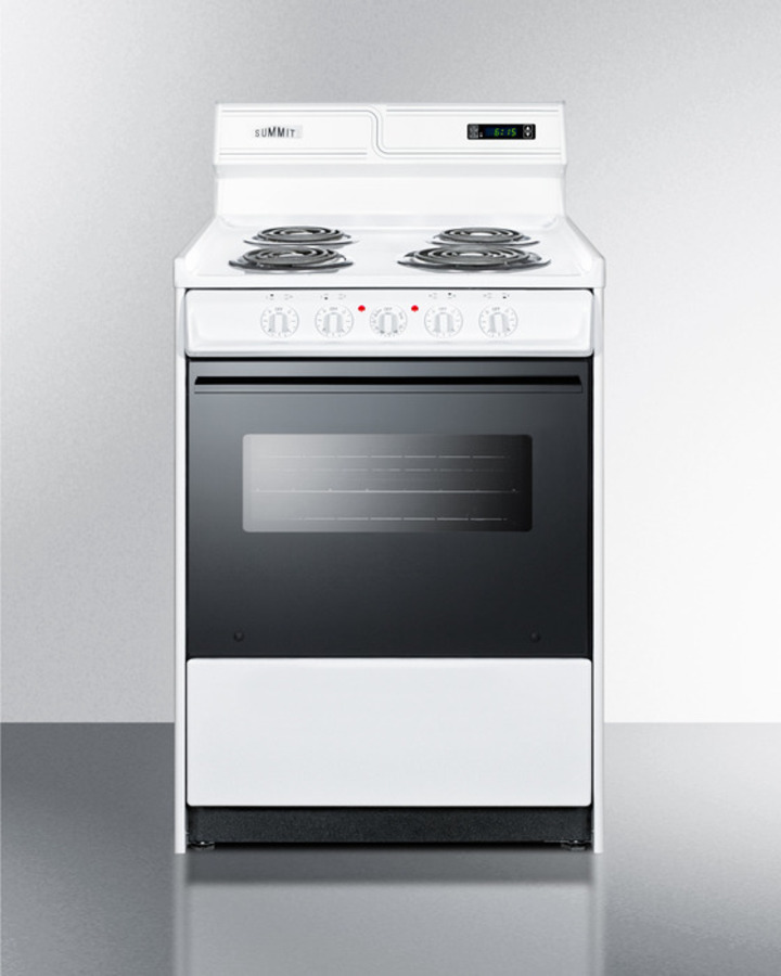 24" Wide Electric Coil Top Range WEM630DK
