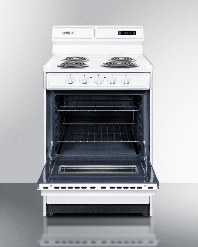 24" Wide Electric Coil Top Range WEM630KW