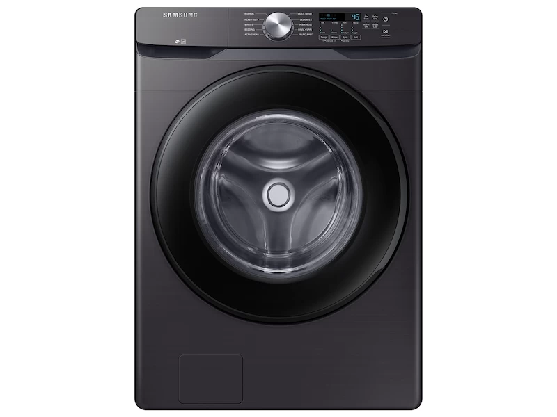 4.5 cu. ft. Front Load Washer with Vibration Reduction Technology+ in Brushed Black WF45T6000AVA5