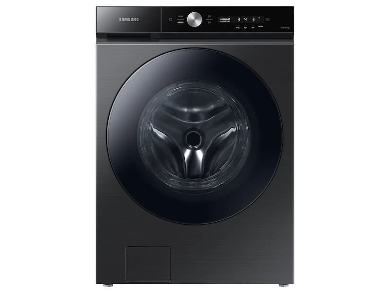 Samsung Bespoke 5.3 cu. ft. Ultra Capacity Front Load Washer with Super Speed Wash and AI Smart Dial in Brushed Black Brushed Black WF53BB8700AVUS Picture 1