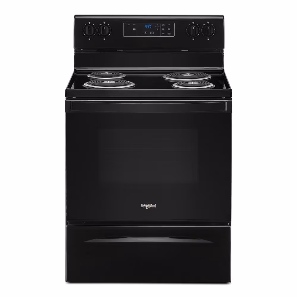 4.8 cu. ft. Electric Range with Keep Warm setting WFC150M0JB