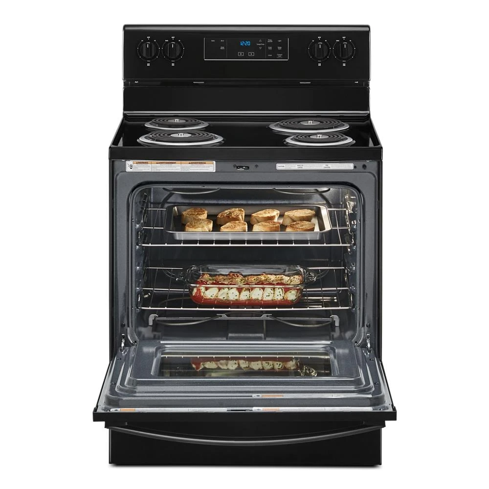 4.8 cu. ft. Electric Range with Keep Warm setting WFC150M0JB