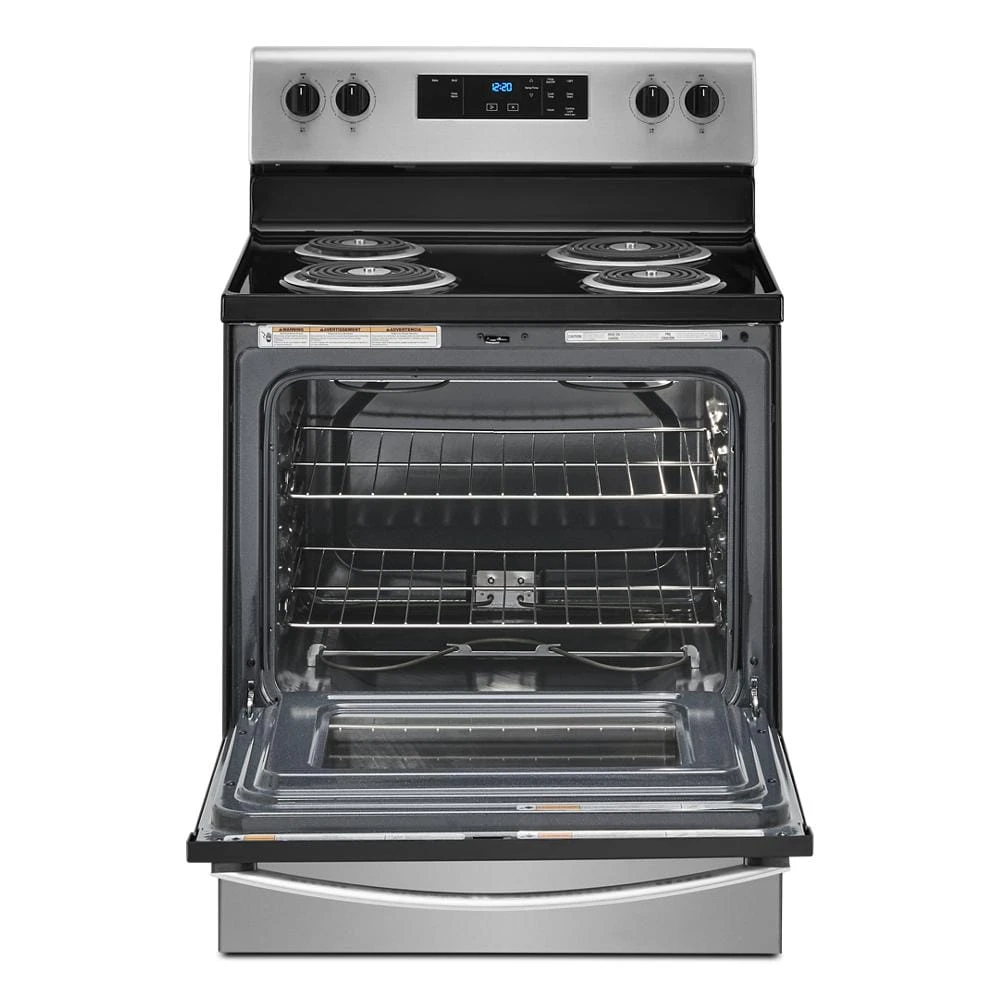 4.8 cu. ft. Electric Range with Keep Warm setting WFC150M0JS