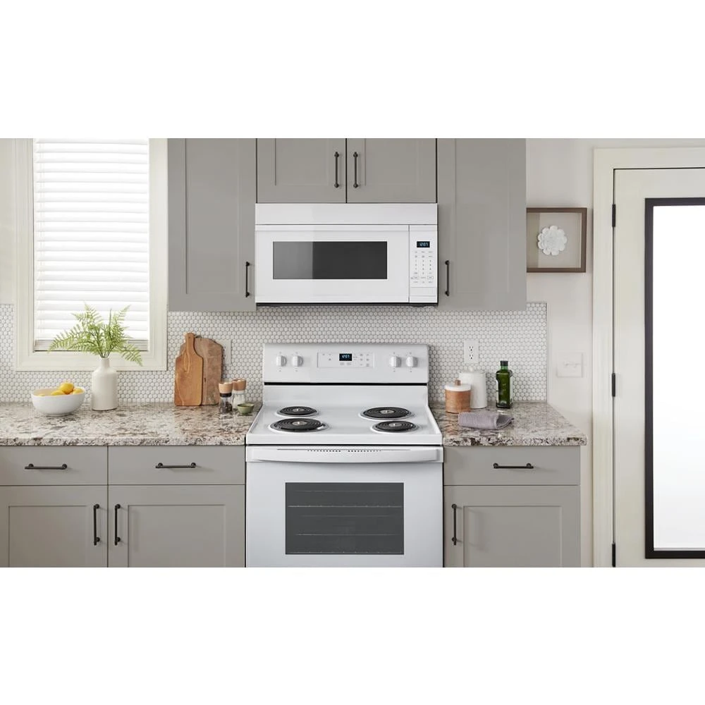 4.8 cu. ft. Electric Range with Keep Warm setting WFC150M0JW